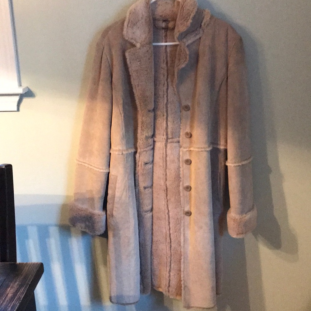 Brandon Thomas Suede Coat. NWOT.